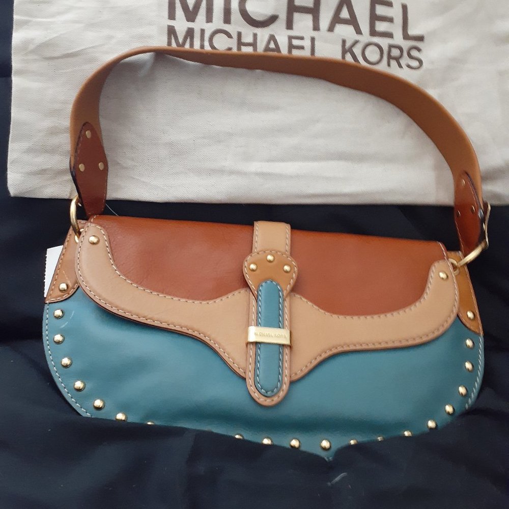 Michael Kors Berkley Saddle Bag NWT